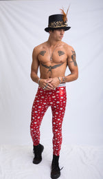 THE RED CIRCUS STAR LEGGING